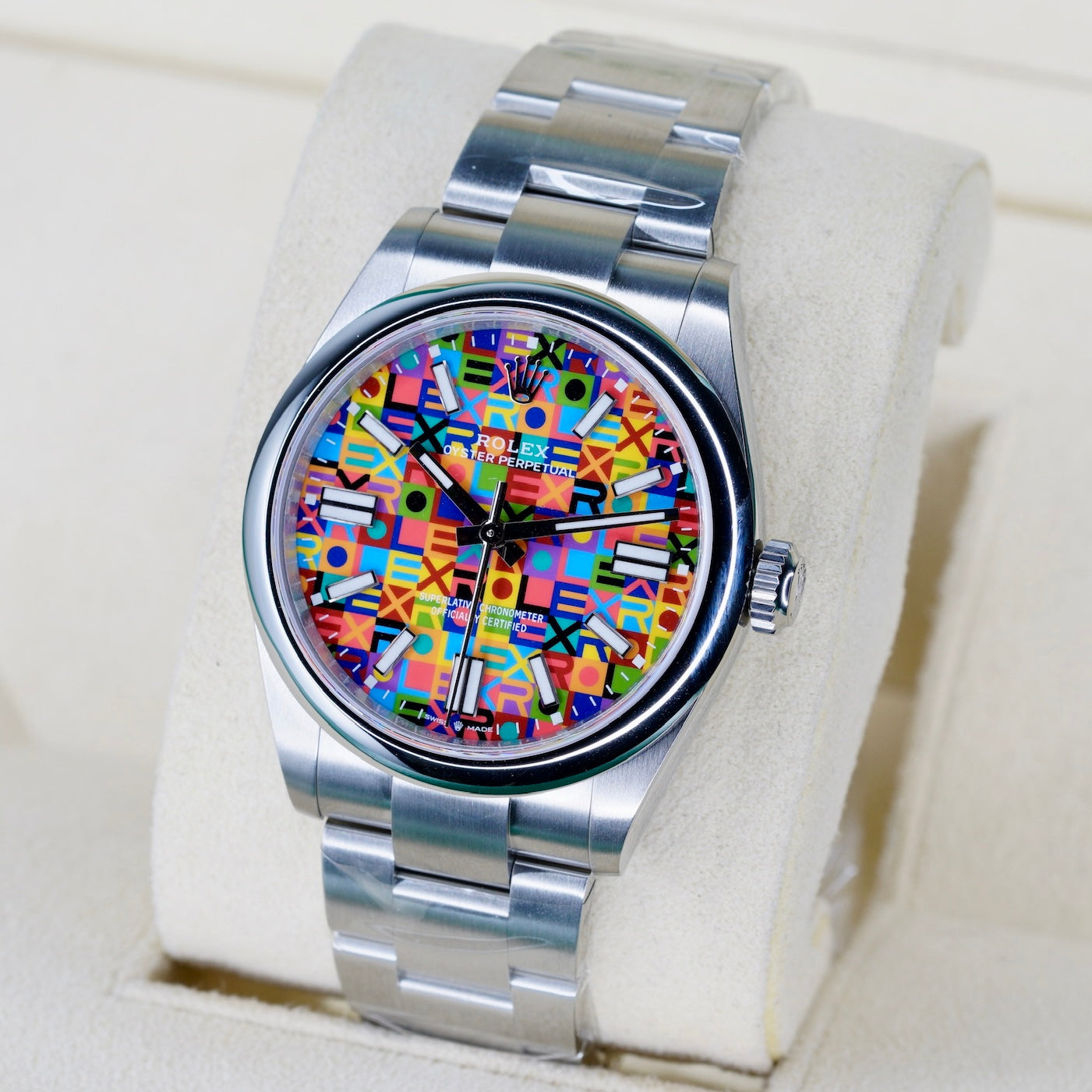 Rolex NEW 2026 Oyster Perpetual 134300 “JUBILEE” Anniversary Dial Stainless Dial 41mm