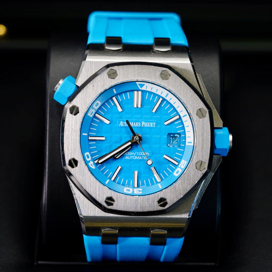 Audemars Piguet Royal Oak Offshore Diver 15710ST.OO.A032CA.01 Turquoise Dial Stainless Steel 42mm