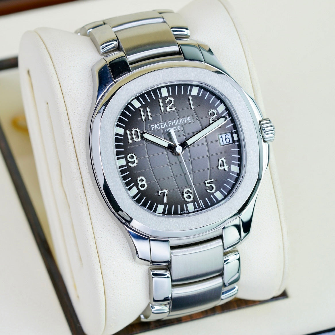 Patek Philippe Aquanaut 5167/1A-001 Black Dial Steel Bracelet 2015