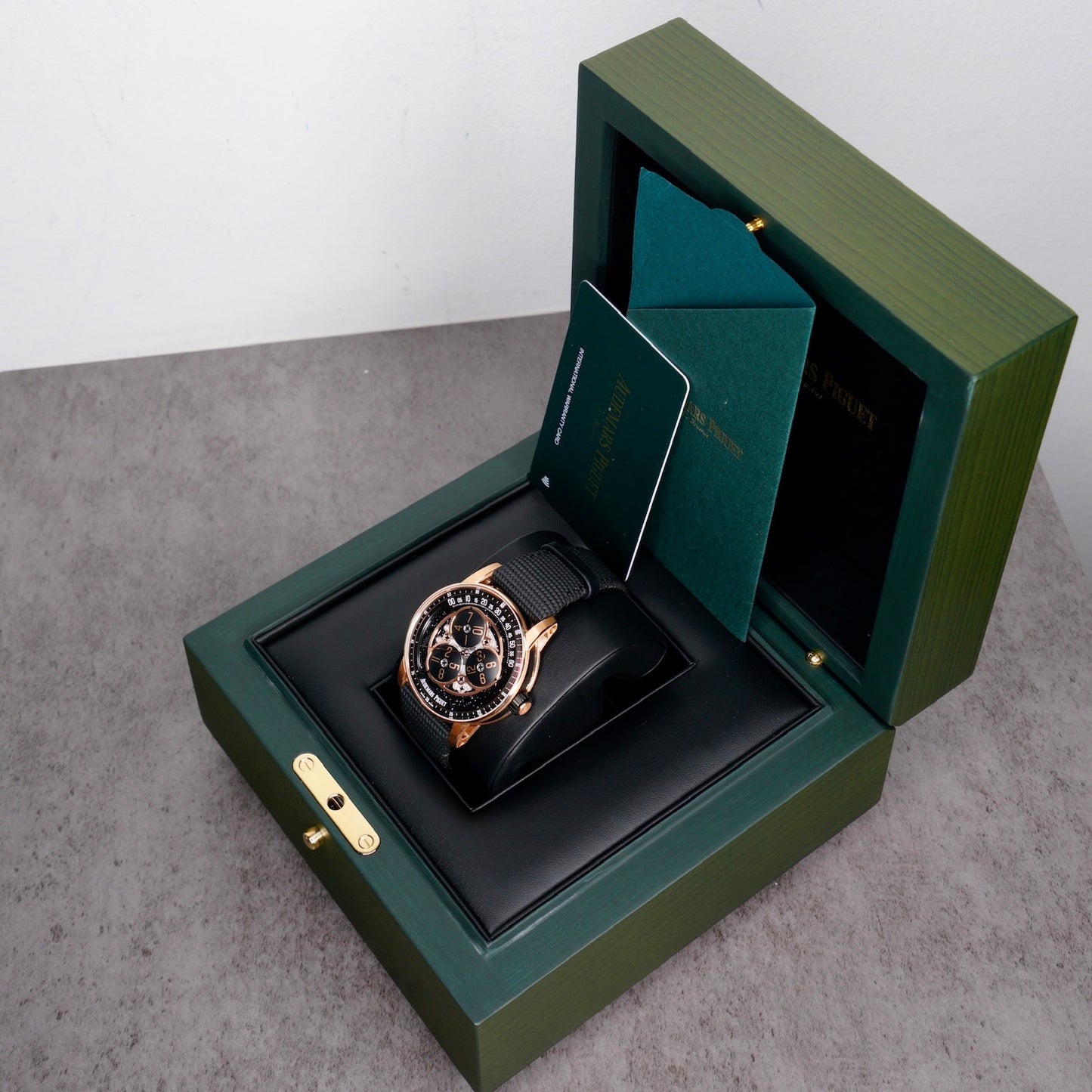 Audemars Piguet Code 11.59 15212NR.OO.A002KB.01-AB “STARWHEEL” Black Dial Rose Gold 41mm