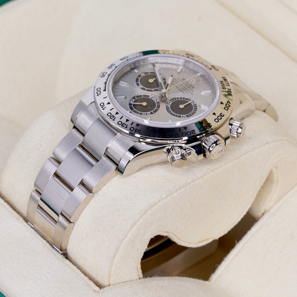 Rolex Daytona 126509 “GHOST” Grey Dial White Gold 40mm