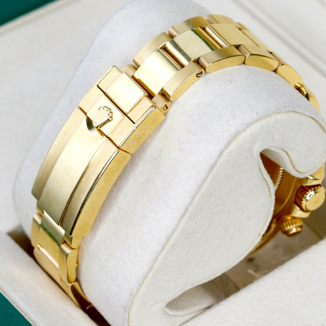 Rolex Daytona 116508 “JOHN MAYER” Green Dial Yellow Gold 40mm 2019