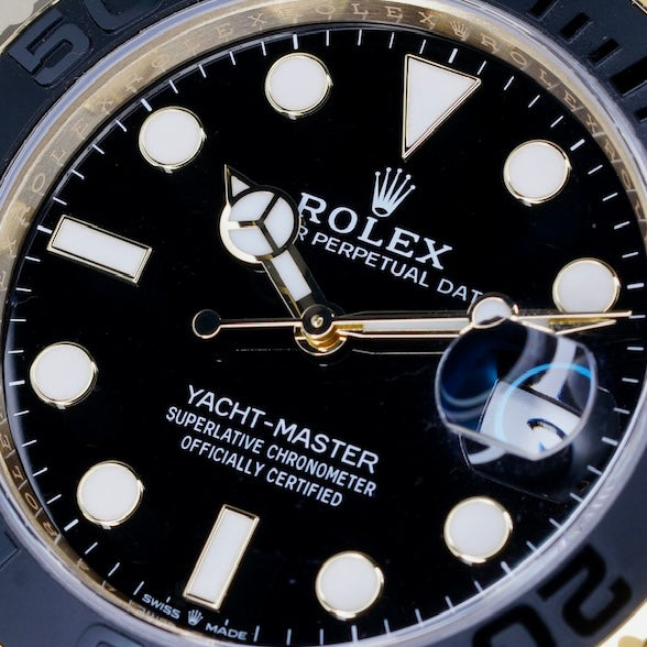 Rolex Yacht-Master 226658 Black Dial Yellow Gold Oysterflex 40mm 2025