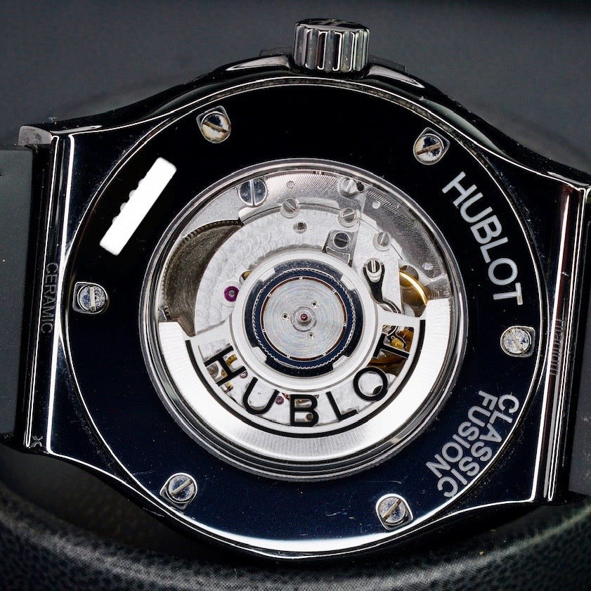 Hublot Classic Fusion 517.CX.0170.LR Aerofusion Moonphase Black Ceramic Skeleton 45mm