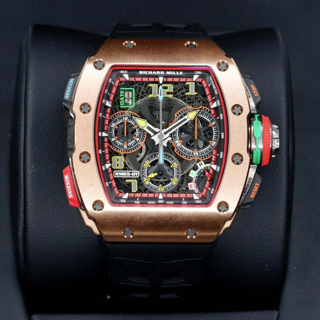 Richard Mille RM65-01 CA RG Skeleton Rose Gold Chronograph 2025