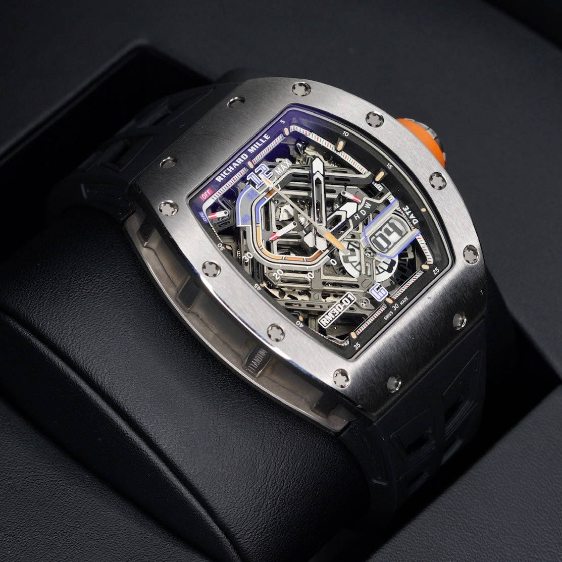 Richard Mille RM 30-01 Skeleton Dial Declutchable Rotor 42mm