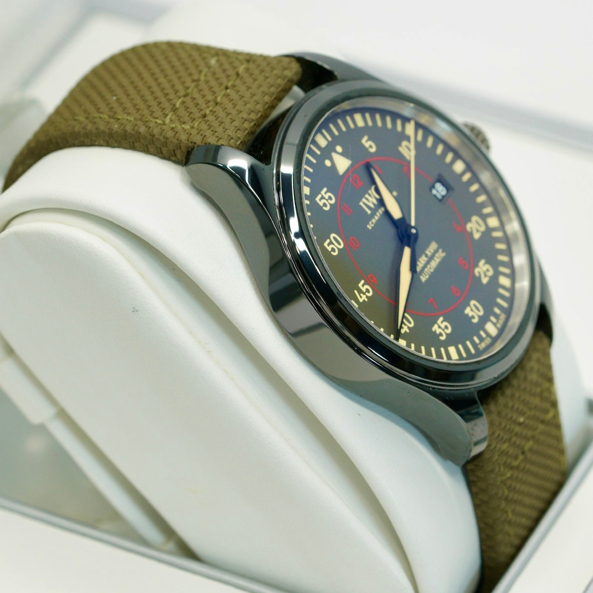 IWC Top Gun Miramar Mark XVIII IW324702 Grey Dial Ceramic 41mm