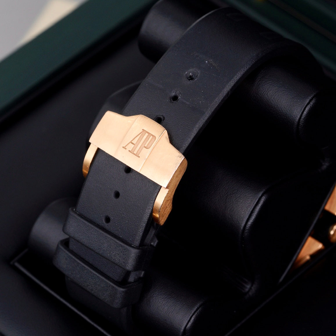 Audemars Piguet Royal Oak Offshore 26288OF.OO.D002CR.01 “TOURBILLON” Skeleton Dial Rose Gold Chronograph Carbon Case 44mm