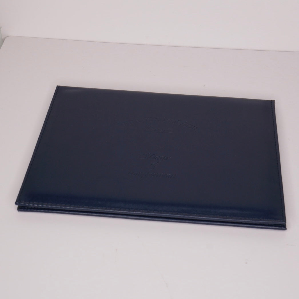 Franck Muller Vanguard V 45 SC DT Yachting Blue Dial Ceramic Blue Leather Strap