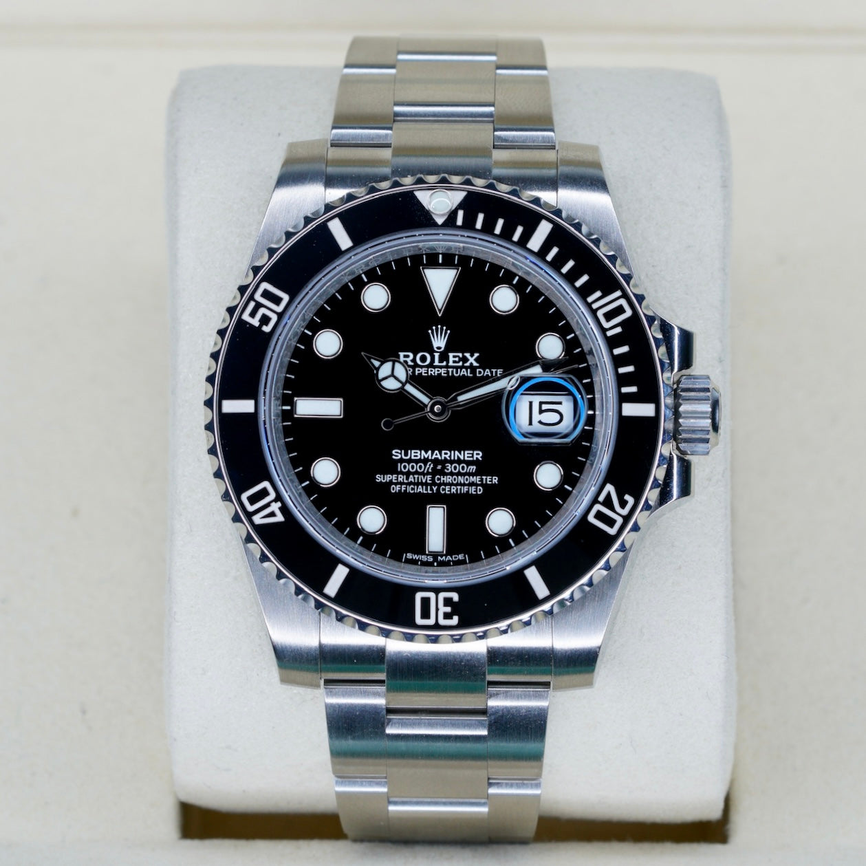 Rolex Submariner Date 116610LN Black Dial Stainless Steel Year of Transition 40mm 2020