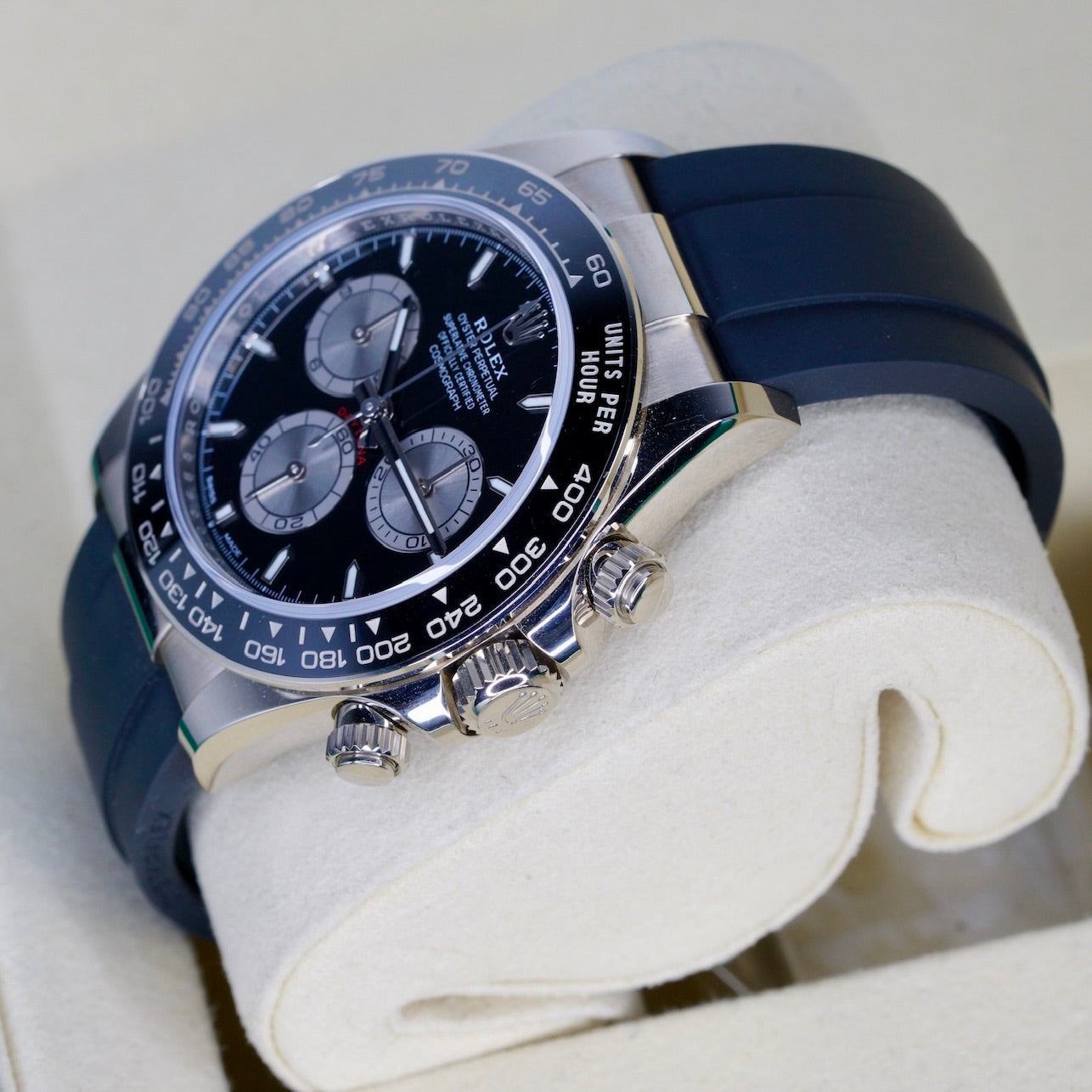 Rolex Daytona 126519LN “BABY LE MANS” Black Dial White Gold Oysterflex 40mm 2023