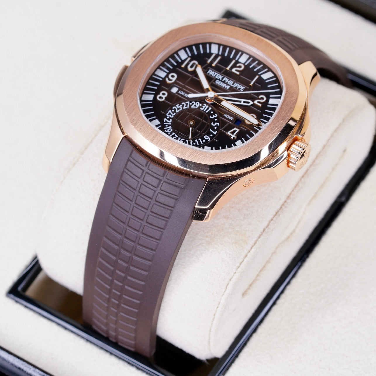 Patek Philippe Aquanaut 5164R-001 Brown Dial Tropical Strap 2020