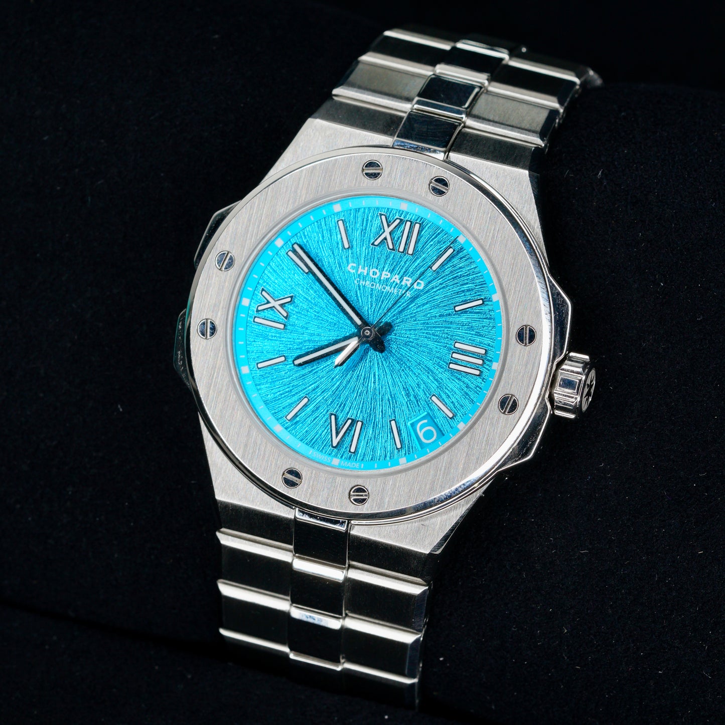 Chopard Alpine Eagle 298600-3016 “MARITIME BLUE” Turquoise Dial Stainless Steel 40mm