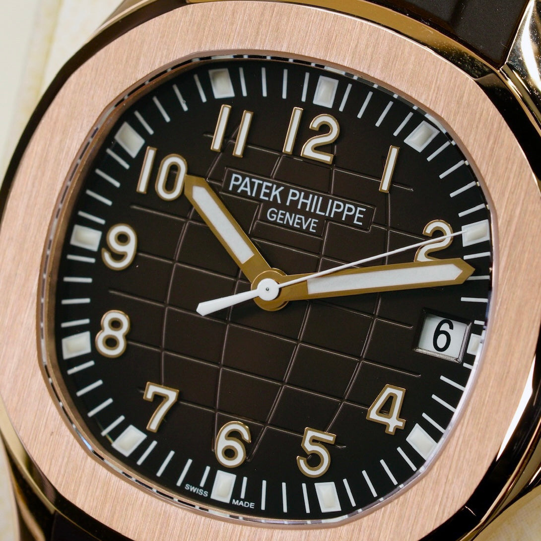 Patek Philippe Aquanaut 5167R-001 Rose Gold Chocolate Dial 40mm 2020
