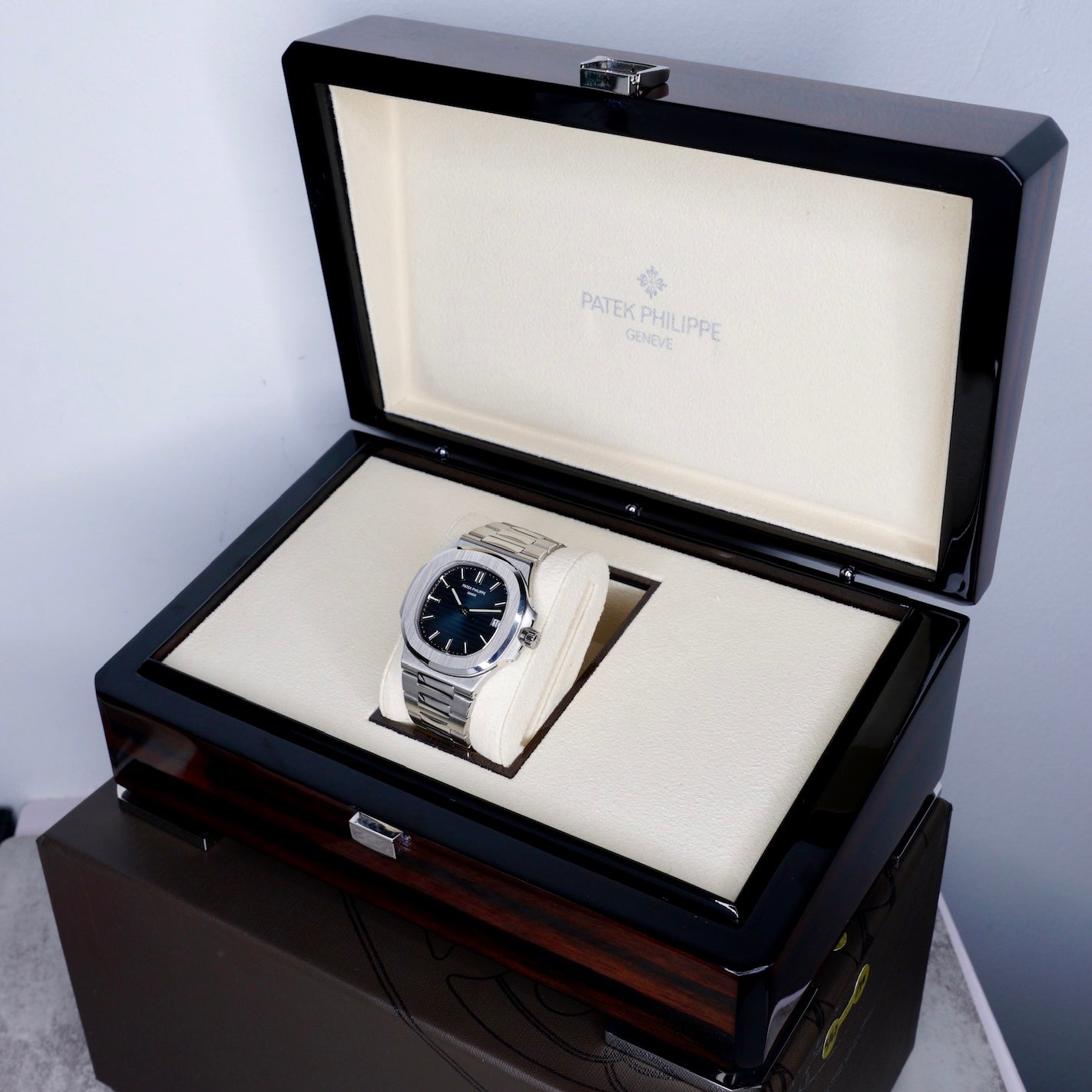 Patek Philippe Nautilus 5711/1A-010 Blue Smoked Dial Stainless Steel 40mm 2018