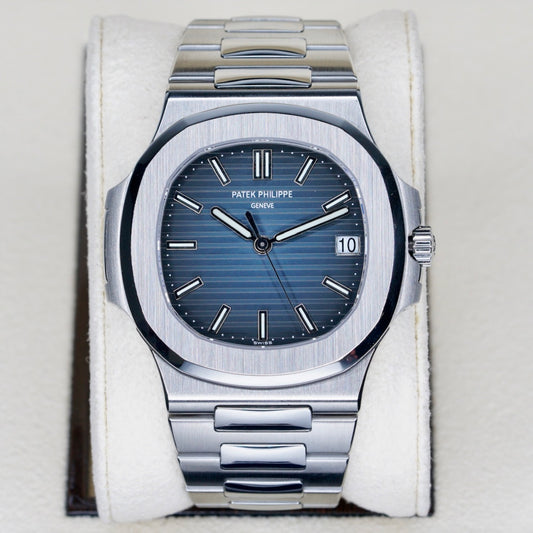 Patek Philippe Nautilus 5711/1A-010 Blue Smoked Dial Stainless Steel 40mm 2018