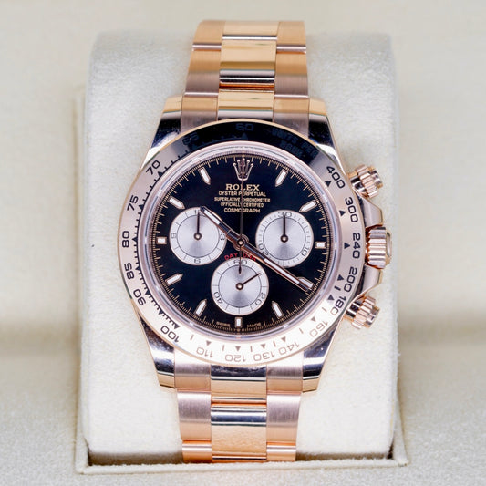 Rolex Daytona 126505 Black Dial Rose Gold 40mm 2024