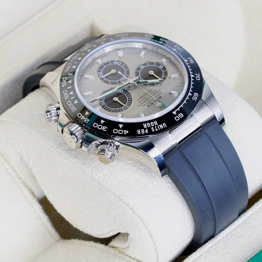 Rolex Daytona 116519LN-0006 “GHOST” Grey Dial White Gold Oysterflex 40mm 2020