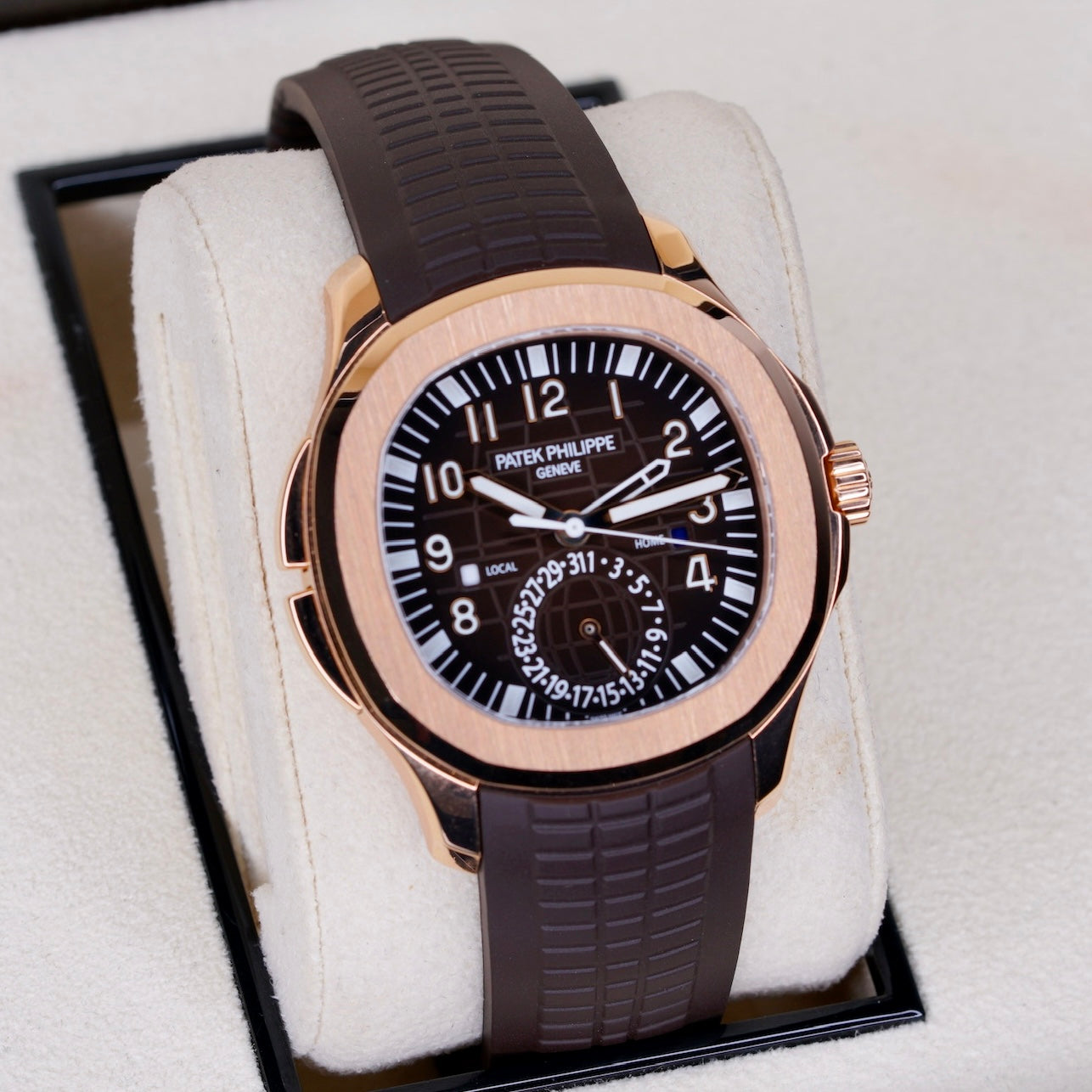 Patek Philippe Aquanaut 5164R-001 Brown Dial Tropical Strap 2020