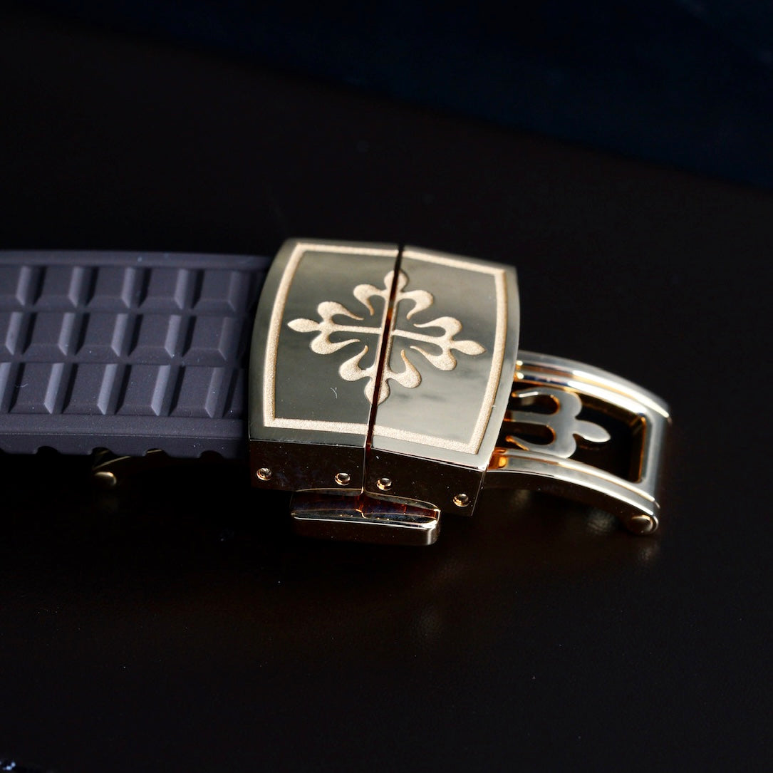 Patek Philippe NEW 2026 Aquanaut 5268/200R-010 “LADY AQUA” Brown Dial Diamond Bezel Rose Gold 38.8mm