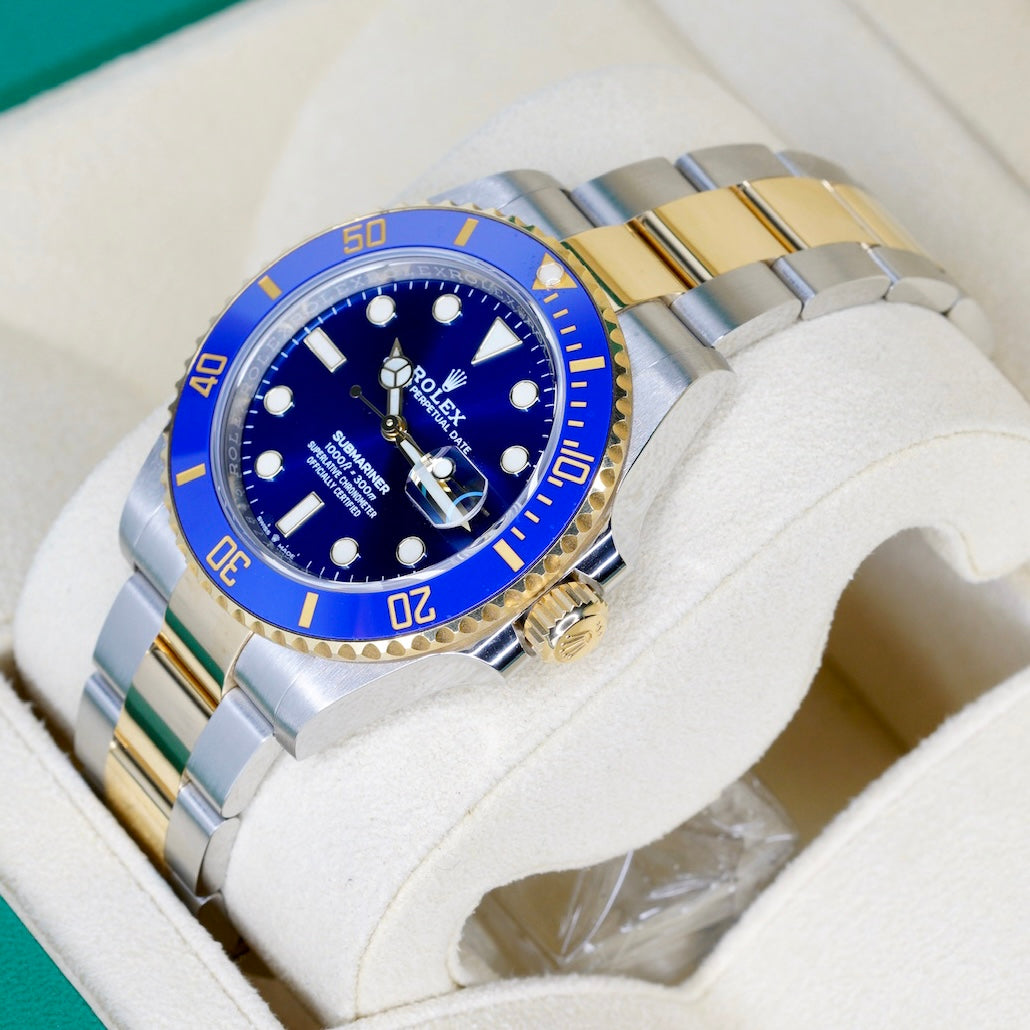Rolex Submariner Date 126613LB “BLUESY” Blue Dial Two-Tone Yellow Gold & Steel 41mm 2022