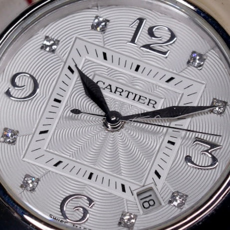 Cartier Pasha Diamond Dial White Gold