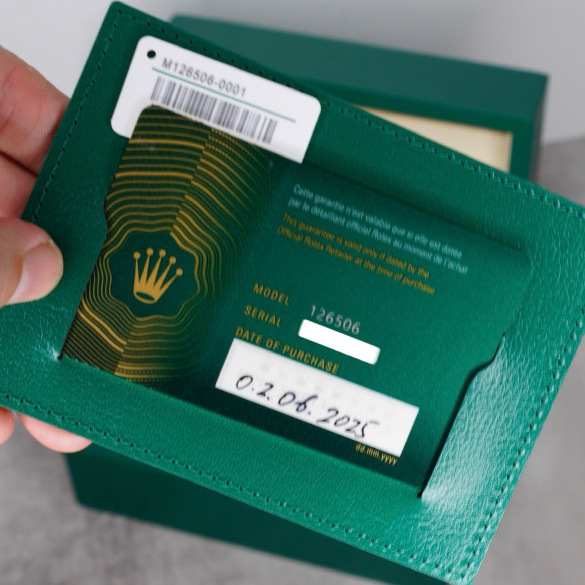 Rolex Daytona 126506 “PLATONA” Ice Blue Dial Platinum Open Case Back 40mm 2025