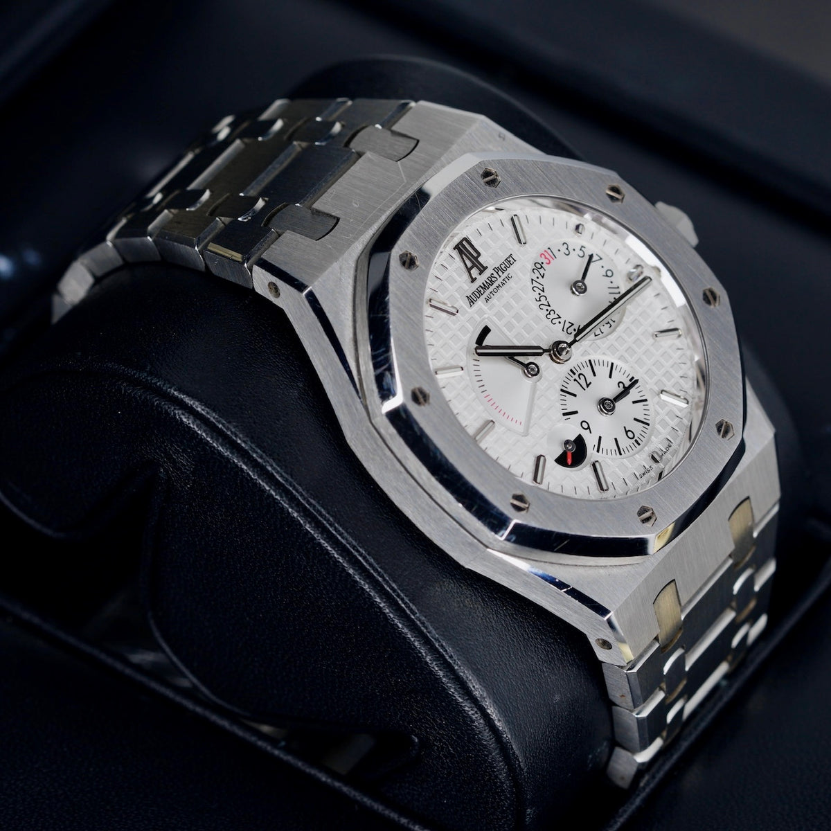 Audemars Piguet Royal Oak 26120ST.OO.1220ST.01 “DUAL TIME” White Dial Stainless Steel 39mm 2015