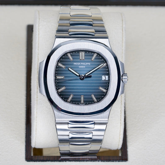 Patek Philippe Nautilus 5711/1A-010 Blue Smoked Dial Stainless Steel 40mm 2018