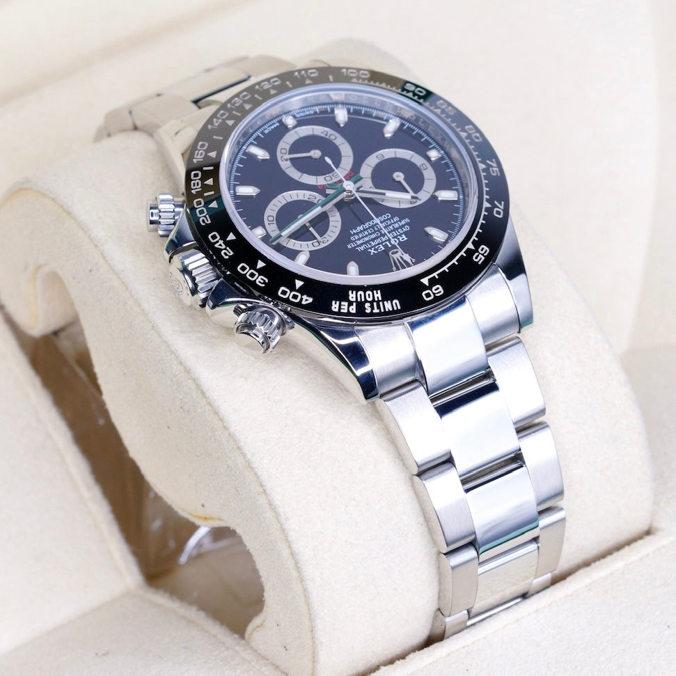 Rolex Daytona 116500LN 116500LN “REVERSE PANDA” Black Dial White Sub Dials Stainless Steel 40mm