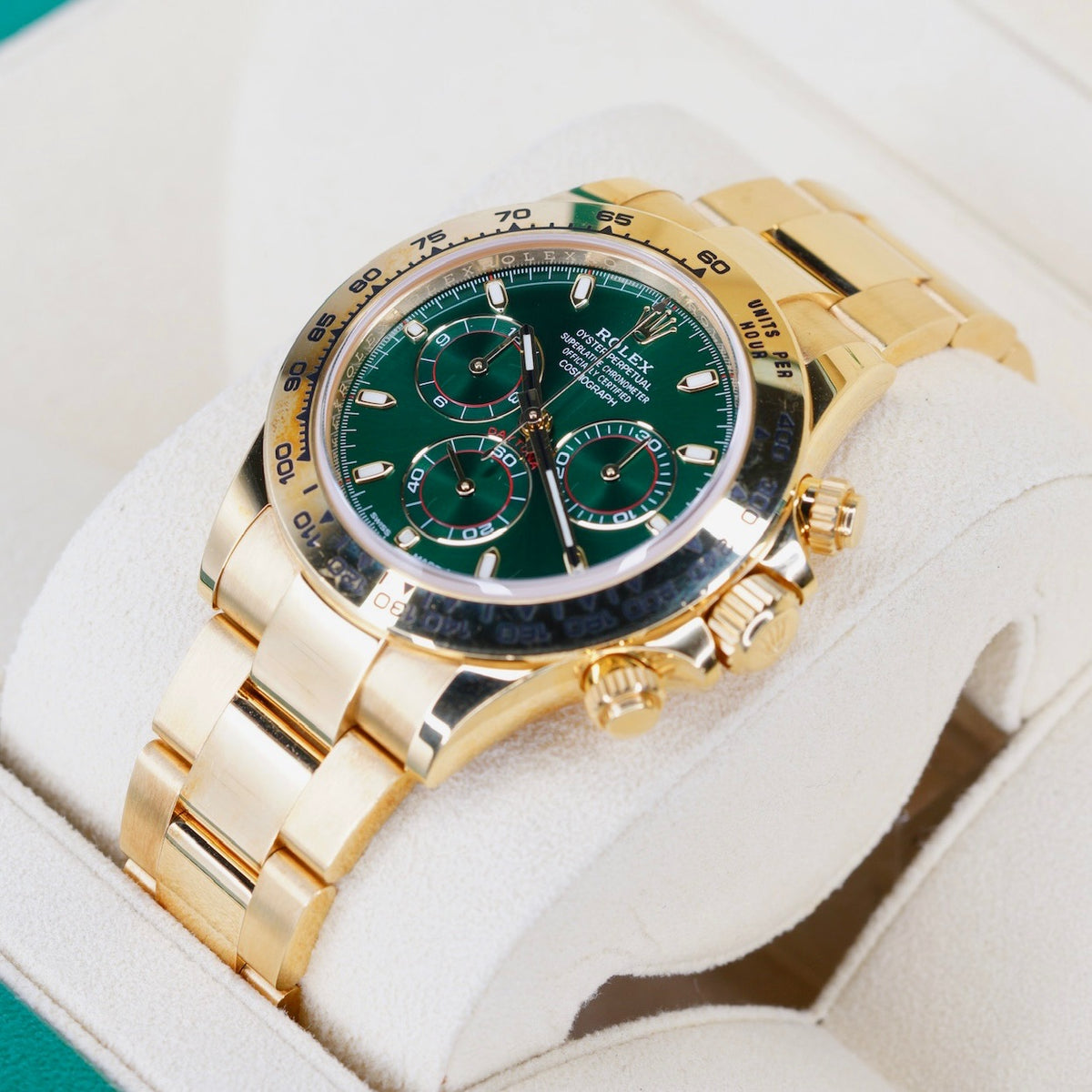 Rolex Daytona 116508 “JOHN MAYER” Green Dial Yellow Gold 40mm 2021