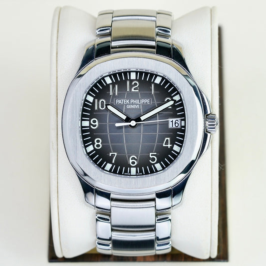 Patek Philippe Aquanaut 5167/1A-001 Black Dial Steel Bracelet 2015