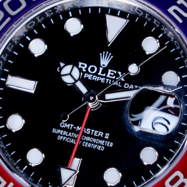 Rolex GMT-Master II 126710BLRO “PEPSI” Black Dial Red & Blue Bezel Stainless Steel Jubilee 40mm 2025