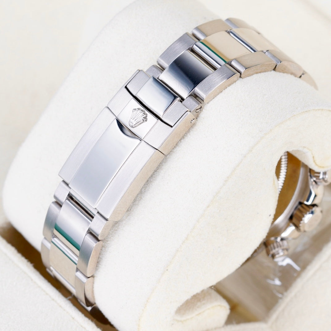 Rolex Daytona 116509 “SILVER RACING” Silver Arabic Dial White Gold 40mm