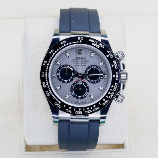 Rolex Daytona 116519LN-0006 “GHOST” Grey Dial White Gold Oysterflex 40mm 2020