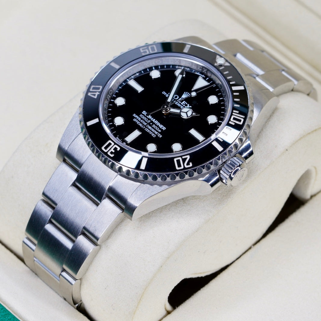 Rolex Submariner 124060 “NO DATE” Black Dial Stainless Steel 40mm 2020