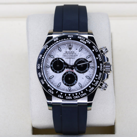 Rolex NEW 2026 Daytona 126519LN “METEORITE” Meteorite Dial White Gold Oysterflex 40mm