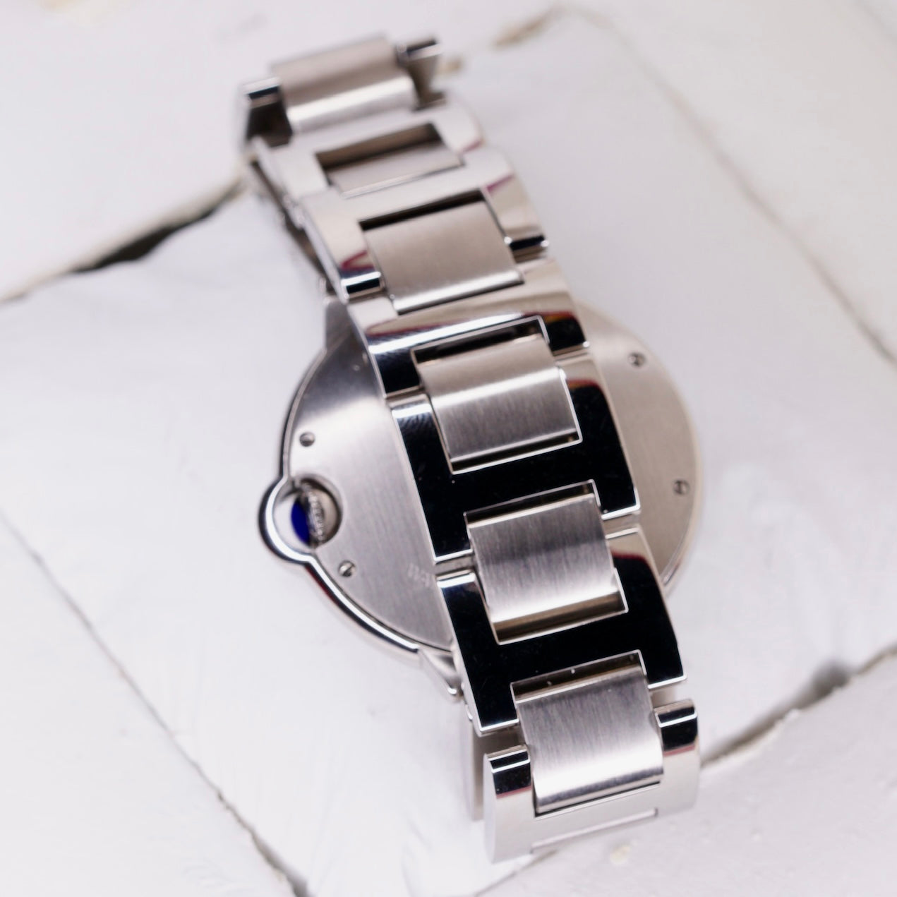 Cartier Ballon Bleu W6920046/3284 White Dial Stainless Steel Automatic 36mm