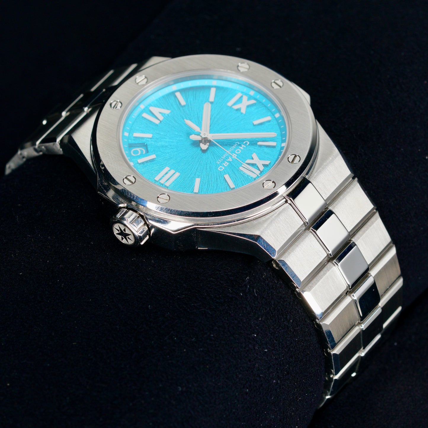 Chopard Alpine Eagle 298600-3016 “MARITIME BLUE” Turquoise Dial Stainless Steel 40mm