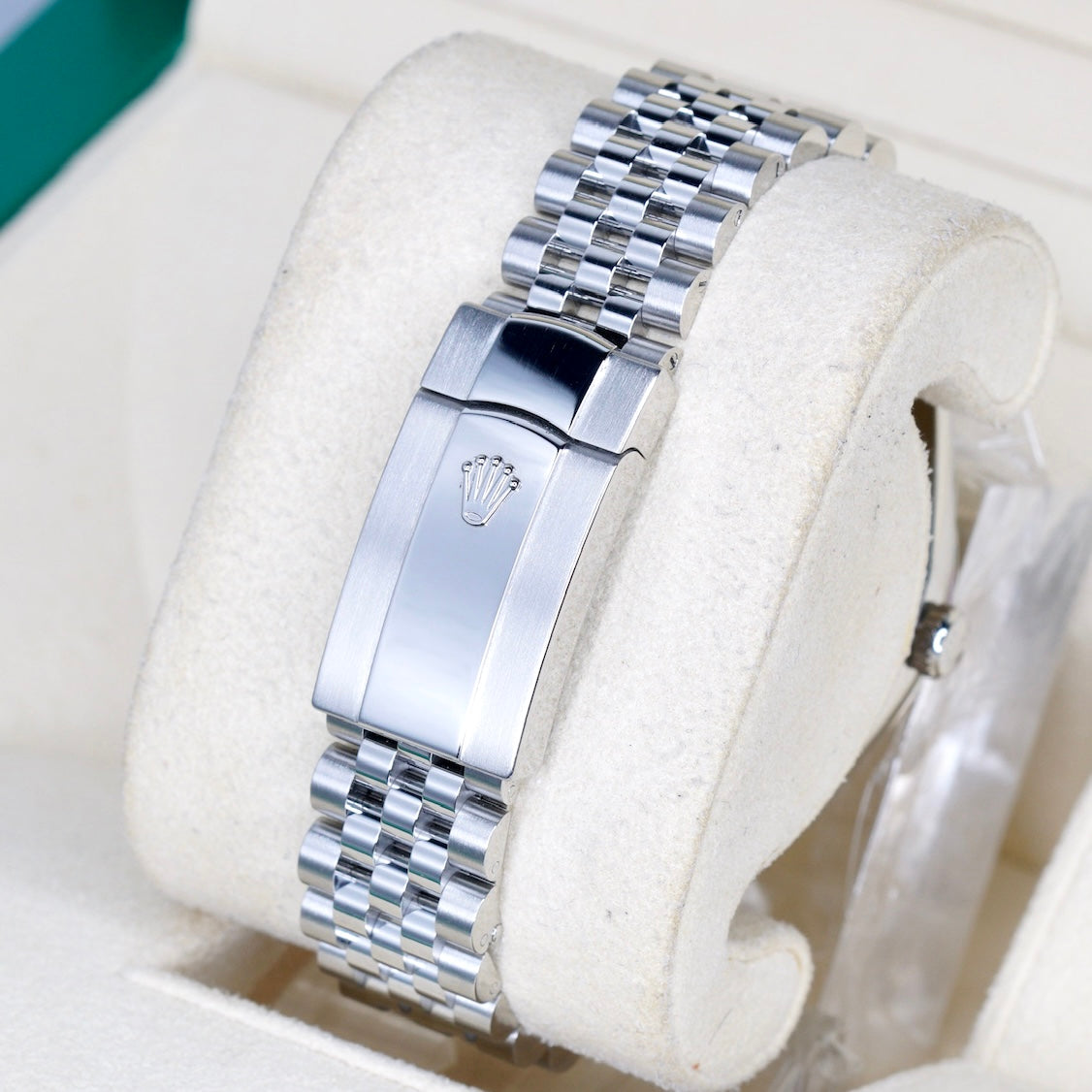 Rolex Datejust 126334 “MINT” Green Mint Stick Dial Stainless Steel Jubilee 41mm