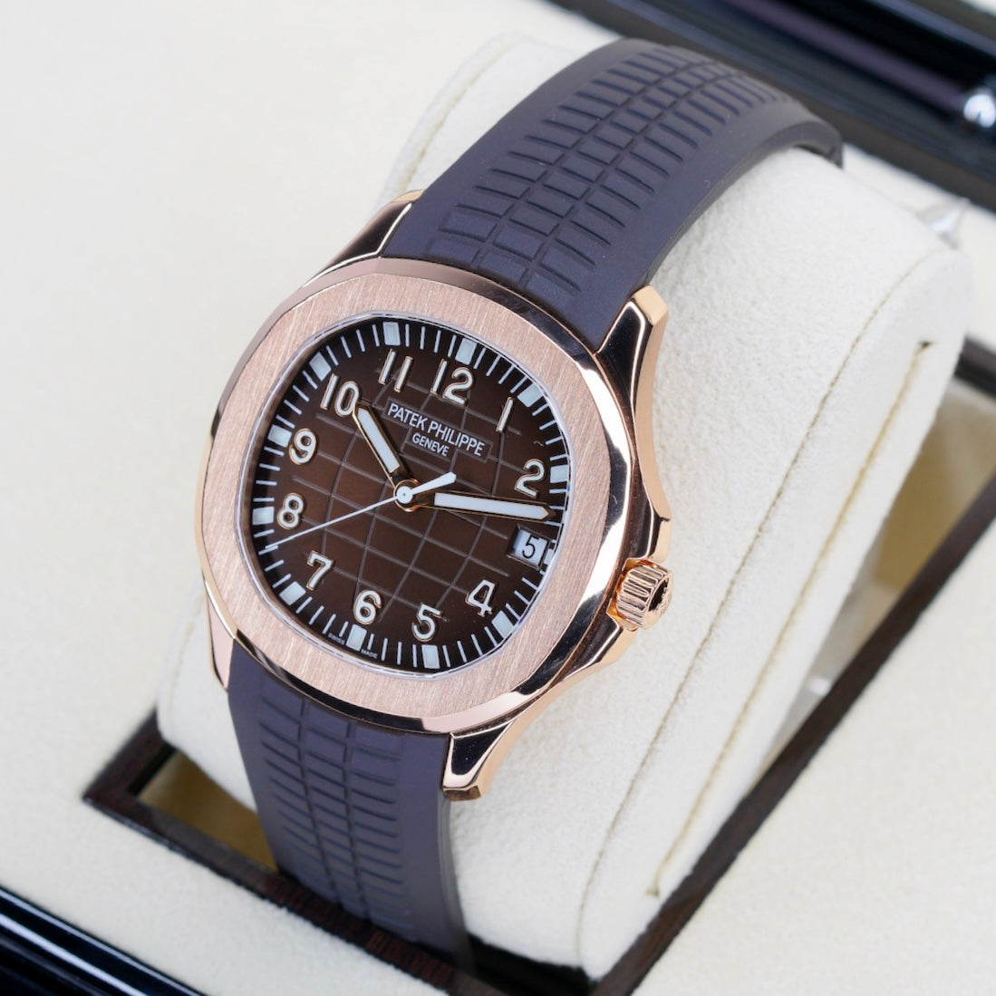 Patek Philippe Aquanaut 5167R-001 Rose Gold Chocolate Dial 40mm 2020