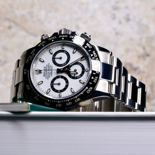 Rolex Daytona 116500LN “PANDA” White Dial Black Sub Dials Stainless Steel 40mm 2018